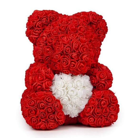 rose valentine bear